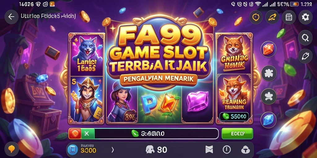 Tangkapan layar gameplay <strong>FA99</strong> menunjukkan keseruan dalam putaran slot.