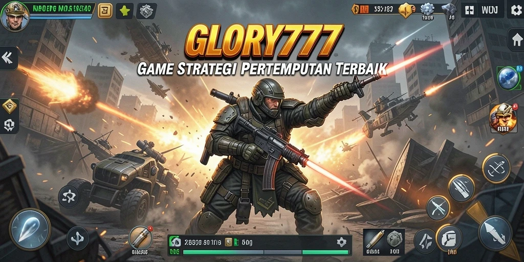 Screenshot GLORY777 menampilkan pertempuran strategi yang mendebarkan.