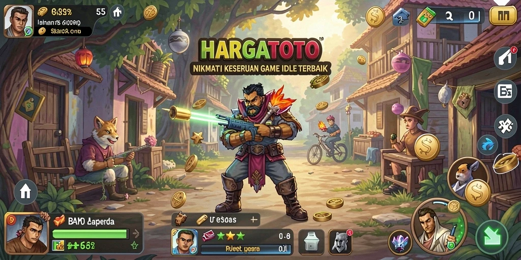 Tampilan menarik dari gameplay HARGATOTO yang adiktif.