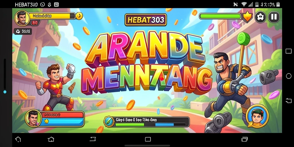 Tangkapan layar utama HEBAT303 menampilkan gameplay seru dan menantang.