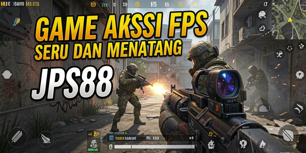 Tampilan gameplay intens dan seru dari JPS88 yang penuh aksi.