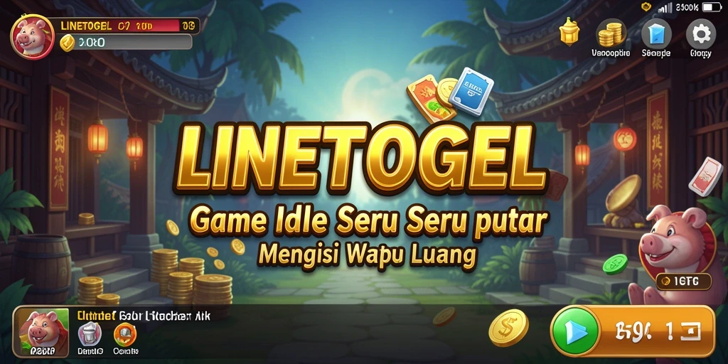 Tampilan gameplay LINETOGEL yang menawan dan interaktif.