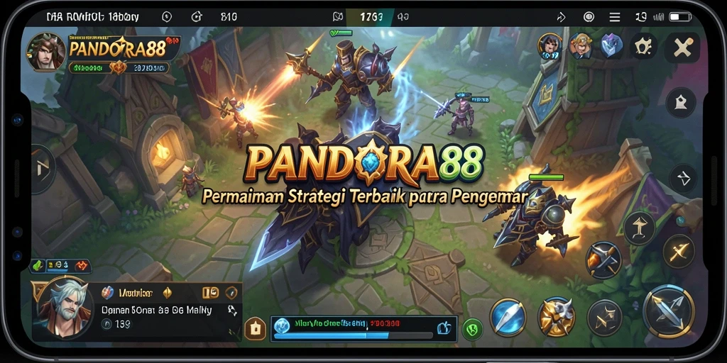 Tangkapan layar PANDORA88 menampilkan pertempuran strategi yang mendebarkan.