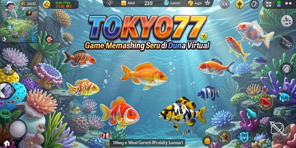 Tangkapan ikan besar dalam permainan TOKYO77 yang menantang.