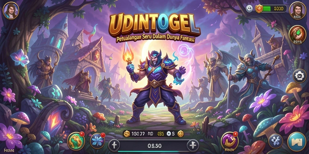 Gameplay <strong>UDINTOGEL</strong> menunjukkan dunia petualangan yang penuh tantangan dan eksplorasi.
